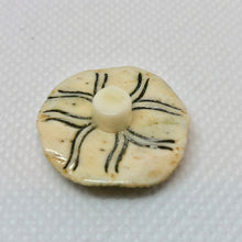 Load image into Gallery viewer, Koi Goldfish Waterbuffalo Carved Bone Button 9700Ds - PremiumBead Alternate Image 4