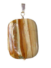 Load image into Gallery viewer, Desert Scene!! Owyhee Jasper & 14K Gf Pendant! 6735B