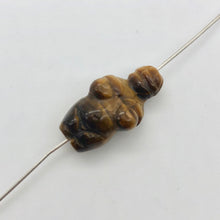 Load image into Gallery viewer, Tiger's Eye Goddess of Willendorf Figurine | 21x11x8mm | Golden Brown - PremiumBead Alternate Image 10