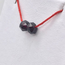 Load image into Gallery viewer, 2 (pair) Pyrope Garnet Faceted Round Beads | 6x5mm | Red | 6608 - PremiumBead Alternate Image 6