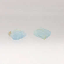Load image into Gallery viewer, 2 Unique Aquamarine Square Pendant Beads | 15x15x4mm | Blue | 2 Bead | 008145 - PremiumBead Alternate Image 10