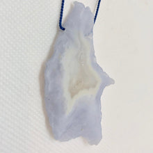 Load image into Gallery viewer, 90cts Blue Chalcedony Pendant Bead Druzy Dream 9852L - PremiumBead Primary Image 1