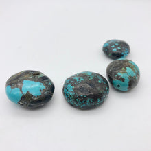 Load image into Gallery viewer, 4 Genuine Natural Turquoise Nugget Beads | 245.4 cts | Blue/Black | 4 Beads - PremiumBead Alternate Image 8