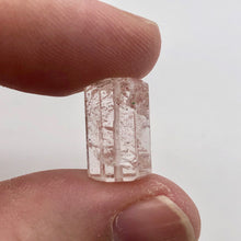 Load image into Gallery viewer, 16.1cts Morganite Pink Beryl Hexagon Cylinder Bead | 16x9mm | 1 Bead | 3863G - PremiumBead Alternate Image 3