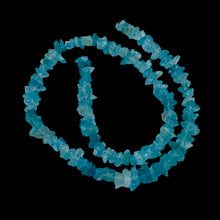 Load image into Gallery viewer, Glimmer Aqua Blue Apatite Nugget Bead 8 inch Strand 9883HS