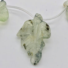 Load image into Gallery viewer, Carved Green Prehnite Leaf Briolette Bead Strand 109886B - PremiumBead Alternate Image 3
