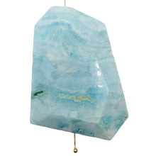 Load image into Gallery viewer, 96cts Druzy Natural Hemimorphite Pendant Bead | Blue | 36x28x10mm | 1 Bead |