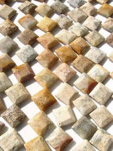 Load image into Gallery viewer, 2 Designer Fossilized Coral Unique Square Beads 008933 - PremiumBead Alternate Image 2
