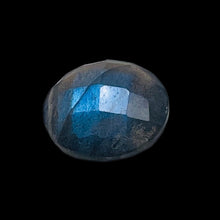 Load image into Gallery viewer, 1 Fiery Labradorite 11x5mm Faceted Coin Briolette Bead 9637C