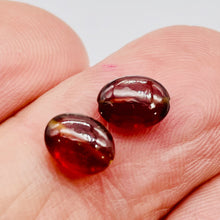 Load image into Gallery viewer, Finest AAA Hessonite Red 7.5 to 8mm Garnet Bead 1227D