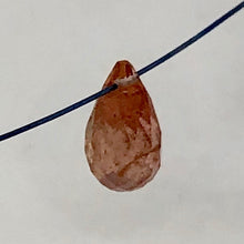 Load image into Gallery viewer, Imperial Topaz 1.6ct Briolette | 9x5mm | Pink Orange | 1 Bead |