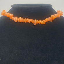 Load image into Gallery viewer, Chalcedony Chip Half Strand | 7x7x2 to 12x7x4mm | Orange Pink | 50 to 60 Bead(s)