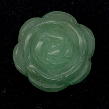 Load image into Gallery viewer, Aventurine Carved Rose Worry-stone Figurine | 20x6mm | Green
