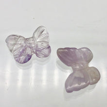 Load image into Gallery viewer, Fluttering 2 Amethyst Butterfly Beads | 21x18x5mm | Purple - PremiumBead Alternate Image 7