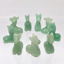 Load image into Gallery viewer, Graceful 2 Carved Aventurine Giraffe Beads | 20.5x16.5x9mm | Green - PremiumBead Alternate Image 9