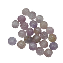 Load image into Gallery viewer, Chatoyant Pale Pink Orchid Faceted Kunzite Beads | 9mm | 4 Beads |