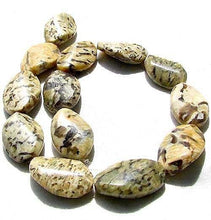 Load image into Gallery viewer, Wild Cat Feldspar Carved Oval Twist Pendant Bead Strand 108899 - PremiumBead Alternate Image 2