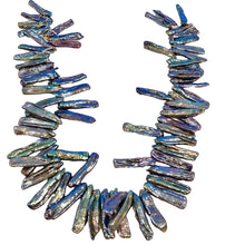 Load image into Gallery viewer, Moonlight Head Drilled Stick FW Pearl Strand 103923