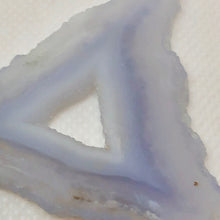 Load image into Gallery viewer, 70cts Blue Chalcedony Pendant Bead - Triangular Layers 9852M - PremiumBead Alternate Image 2