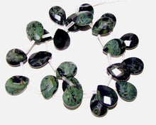 Load image into Gallery viewer, Green Kambaba Jasper Faceted Briolette Bead Strand 107304 - PremiumBead Primary Image 1