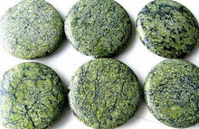 Load image into Gallery viewer, Reptile Russian Jasper Coin Pendant Bead Strand 108428 - PremiumBead Alternate Image 3