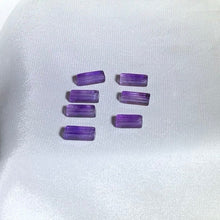Load image into Gallery viewer, 7 AAA Gorgeous Natural 13x4mm Amethyst Rectangular Tube Beads 002887 - PremiumBead Alternate Image 2