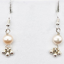 Load image into Gallery viewer, Gorgeous Natural Fresh Water Pearl Solid Sterling Silver Earrings | 1 1/4 inch | - PremiumBead Primary Image 1