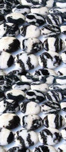 Load image into Gallery viewer, 1 Black & White Zebra Agate Oval Bead 008612 - PremiumBead Alternate Image 2