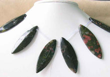 Load image into Gallery viewer, Huge Peach Blossom Jasper Briolette Bead Strand 110245 - PremiumBead Primary Image 1