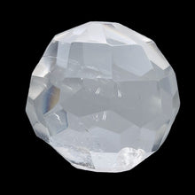 Load image into Gallery viewer, Faceted Quartz Carved Sphere | 23x25mm | Clear | 1 Figurine |