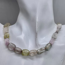 Load image into Gallery viewer, Kunzite 48g Flat Nugget | 17x11x6 to 12x9x5mm | Lavender Green | 26 Strand