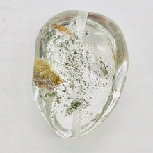 Load image into Gallery viewer, Lodalite Quartz Oval Pendant Bead | 27x20x14 mm | Clear Included | 1 Bead |