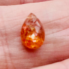 Load image into Gallery viewer, Natural Orange/Red Sunstone Briolette Pendant Bead |8x6x4mm | 1 Bead |