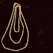 Load image into Gallery viewer, Italian! 10K Gold Figaro Link Chain 30" Necklace | 6.47g |