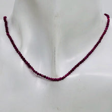 Load image into Gallery viewer, Ruby Faceted 15.5" Bead Strand Round | 3 mm | Pink | 190 Beads |