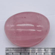 Load image into Gallery viewer, Rose Quartz Oval Meditation Worry Stone | 55x43x26 mm | Pink | 1 Stone }