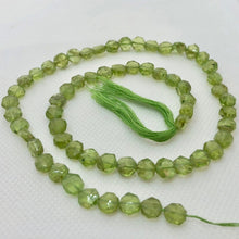 Load image into Gallery viewer, 4 Sparkling Faceted Natural Peridot Coin Beads5777 - PremiumBead Alternate Image 3