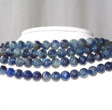 Load image into Gallery viewer, Rare! 2! Blue Kyanite 9mm Round Beads 008475 - PremiumBead Alternate Image 2