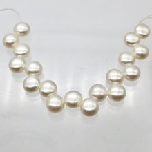 Load image into Gallery viewer, Unique Creamy top-Drill FW Button Pearls 004759 - PremiumBead Alternate Image 2