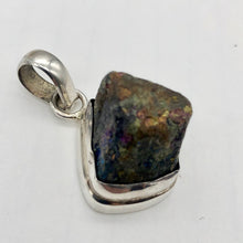 Load image into Gallery viewer, Exotic Chalcopyrite Crystal Sterling Silver Pendant! | 1 5/8x3/4" | Copper | - PremiumBead Primary Image 1