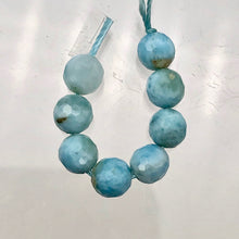 Load image into Gallery viewer, Sky-Blue Larimar Faceted Round Beads | 6mm | Blue | 8 Bead(s)