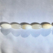 Load image into Gallery viewer, White African Dendritic Opal 16x8mm Rice Bead Strand 104937 - PremiumBead Primary Image 1