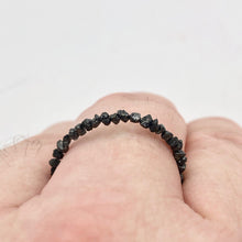 Load image into Gallery viewer, Natural Black Druzy Diamond Beads | 13 Beads | approx. 1" | 2.25x1.5mm | 10594A - PremiumBead Alternate Image 8