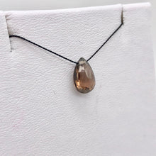 Load image into Gallery viewer, Taupe Sapphire Faceted Flat Briolette Bead, 9x6-7x5mm 5047 - PremiumBead Primary Image 1