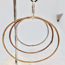 Load image into Gallery viewer, Design Brushed Silver & Vermeil Component Piece 10295 - PremiumBead Alternate Image 2