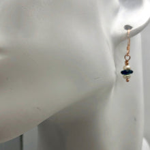 Load image into Gallery viewer, London Blue Topaz 14K Rose Gold Filled Drop | 2 | Blue | 1 Earrings |