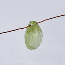 Load image into Gallery viewer, Sapphire1.9ct Flat Faceted Briolette Pendant Bead | 9x6x4mm | Pale Green | 1 |