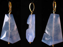 Load image into Gallery viewer, 14Kgf & Druzy Blue Chalcedony Designer Pendant 509853C - PremiumBead Primary Image 1
