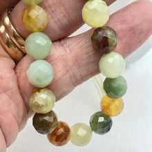 Load image into Gallery viewer, Mystical Fall Jade 10mm Faceted Bead Strand - PremiumBead Alternate Image 6