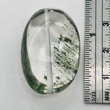 Load image into Gallery viewer, Lodalite Quartz Oval Pendant Bead | 30x21x14 mm | Clear Included | 1 Bead |